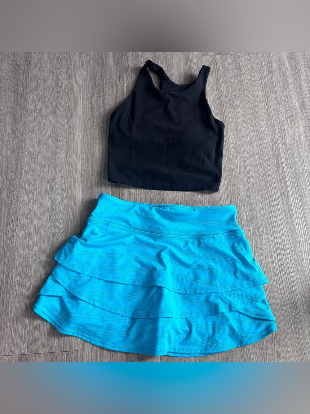 Athleta Girl skirt and tank outfit bundle